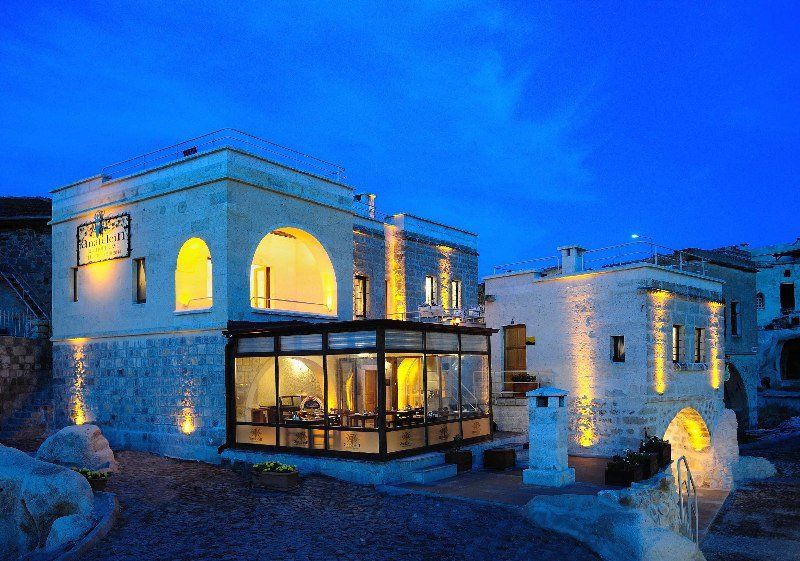 Anatelein Cave Hotel Üçhisar Exterior foto